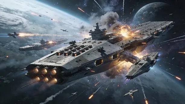 弹坑式宇宙：时空褶皱中的文明博弈场